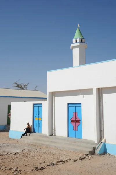 Moschee auf der Straße. — Stockfoto