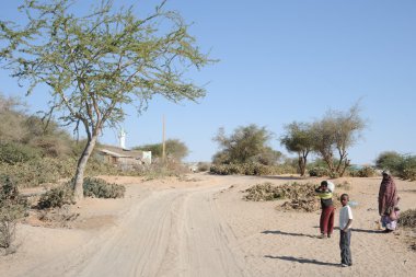 Somalilerle sıkı hargeysa şehir sokaklarında.
