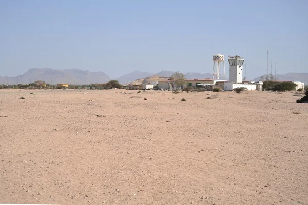 Der Flughafen in der Stadt Berbera — Stockfoto