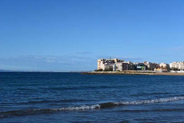 La zona de playa de Torrevieja — Foto de Stock