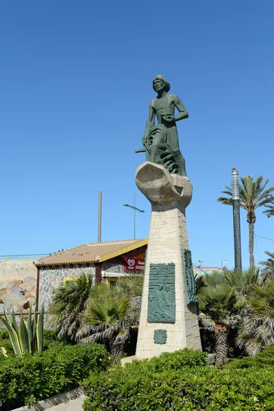 Denkmal für Fischer in Torrevieja — Stockfoto