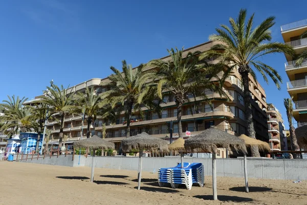 The beach area  in Torrevieja — Stock Photo, Image