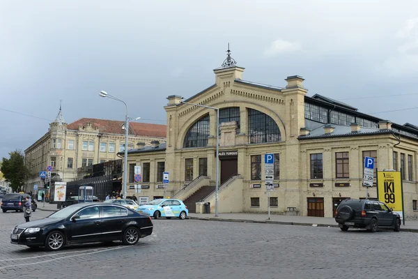 Market Hale is one of the  oldest in Vilnius — Stock Photo, Image