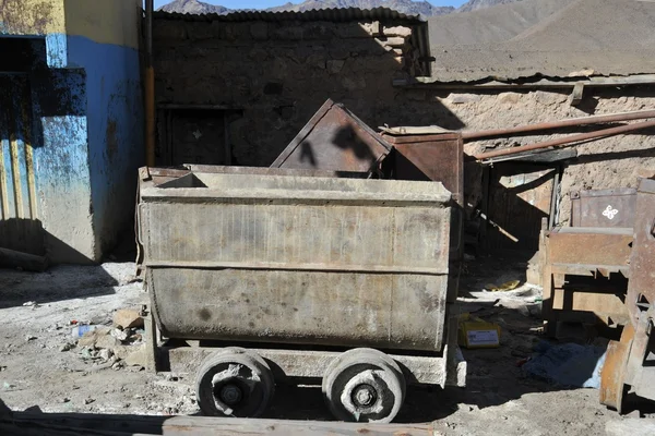 Producción de plata en la mina . — Foto de Stock