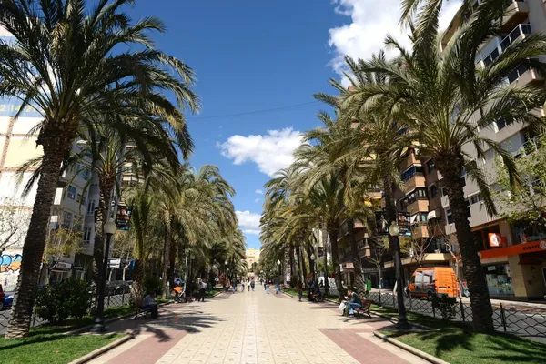 Alicante - de stad in de autonome regio van valensiysky — Stockfoto