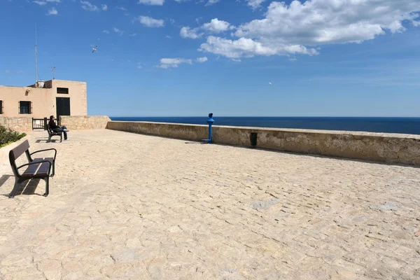 Fortezza di Santa Barbara ad Alicante — Foto Stock