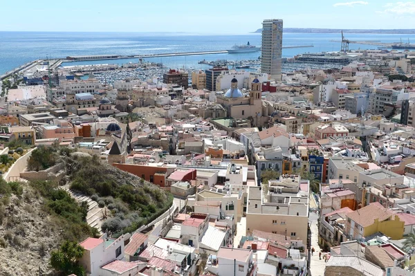 Alicante - a cidade na Região Autônoma de Valensiysky — Fotografia de Stock