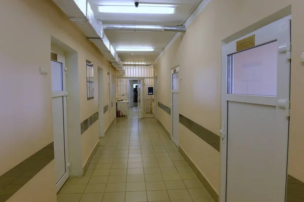 Torzhok Russia Maggio 2012 Corridoio Dell Ospedale Penitenziario Nella Regione — Foto Stock