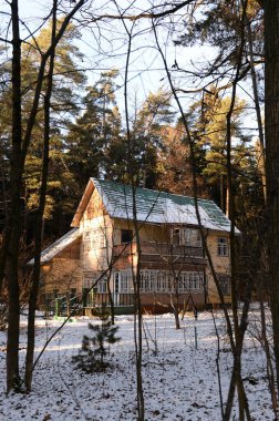 MOSCOW, Rusya- 6 ARALIK 2020: Peredelkino 'daki Korney Chukovsky Müzesi