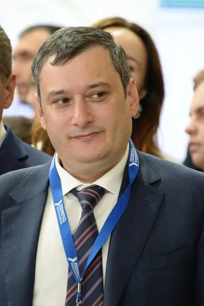 Kubinka Moscow Region Russia May 2021 Russian Journalist Politician Deputy — Stock Photo, Image