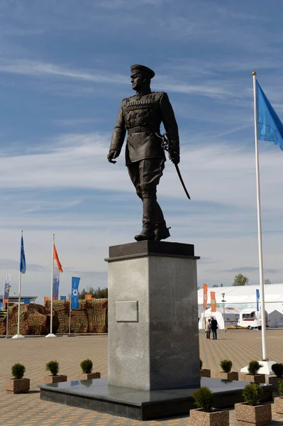 Kubinka Región Moscú Rusia Mayo 2021 Monumento Mariscal Georgy Zhukov — Foto de Stock