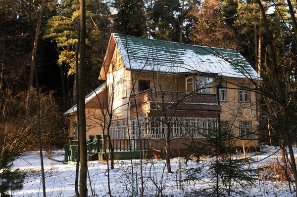 Moskau Russland Dezember 2020 Das Haus Museum Des Schriftstellers Korney — Stockfoto