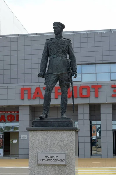 Kubinka Moscow Region Ryssland Maj 2021 Monument Till Marskalk Konstantin — Stockfoto