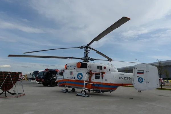 Kubinka Región Moscú Rusia Mayo 2021 Helicóptero Bomberos Rescate 32A11Vs — Foto de Stock