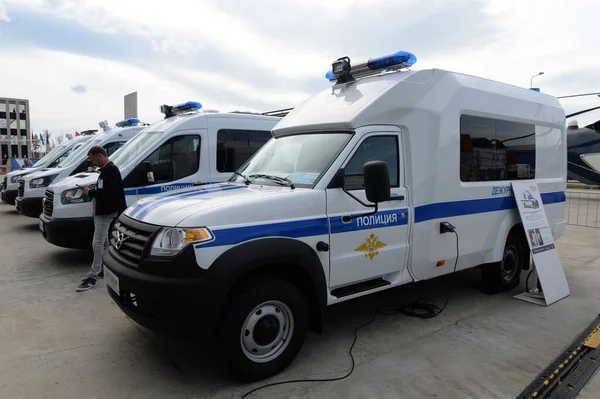 Kubinka Moskau Region Russland Mai 2021 Ein Polizeiauto Auf Basis — Stockfoto