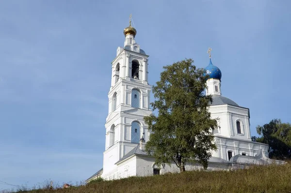 Prechistoe Yaroslavl Region Russia 2021年8月14日 ヤロスラヴル州プレチストー村における最も神聖なテオトコスの降誕教会 — ストック写真