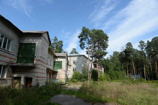 Itlar Yaroslavl Region Russia August 2021 Verlaten Kindersomatisch Sanatorium Itlar — Stockfoto