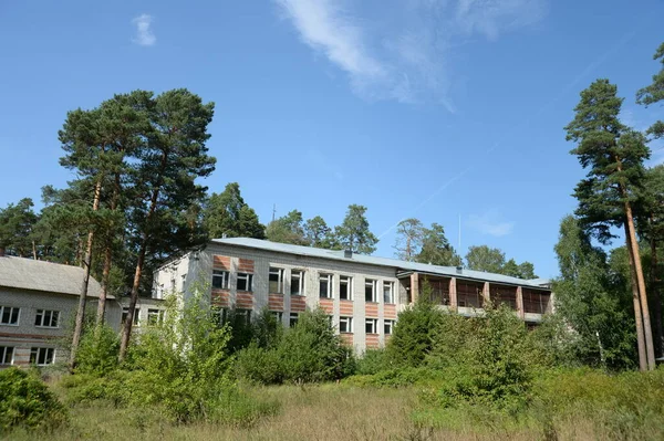 Itlar Yaroslavl Region Russia Sierpień 2021 Opuszczone Somatyczne Sanatorium Dziecięce — Zdjęcie stockowe