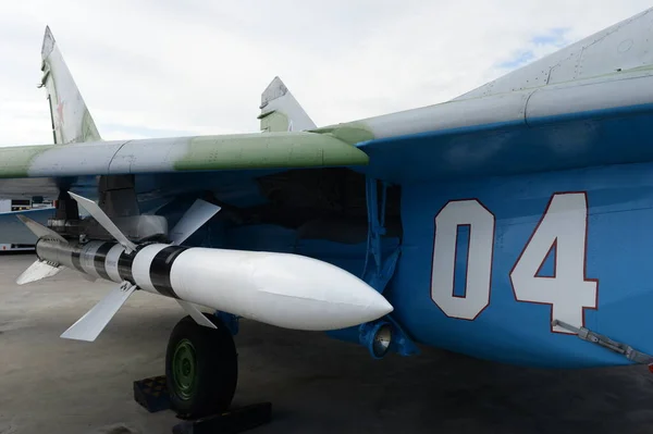 Kubinka Moscow Region Russia Mei 2021 Een Raket Onder Vleugels — Stockfoto