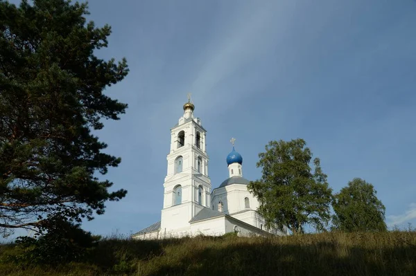 Precistoe Región Yaroslavl Rusia Agosto 2021 Iglesia Natividad Santísima Theotokos — Foto de Stock