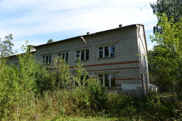 Itlar Jaroslawl Region Russland August 2021 Verlassenes Somatisches Kindersanatorium Itlar — Stockfoto