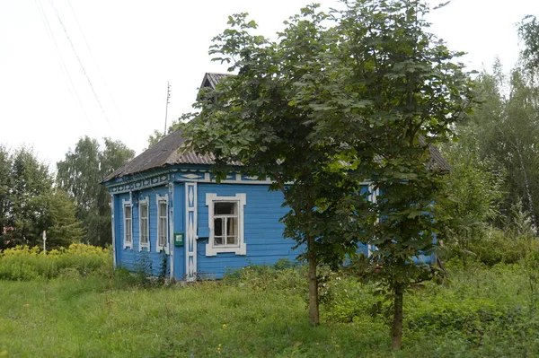 Vashka Yaroslavl Region Russia August 2021 House Village Vyshka Yaroslavl — стоковое фото