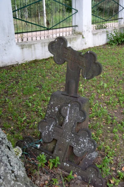 Vashka Yaroslavl Region Russia Augaugust 2021 Old Grave Church Nicholas — 스톡 사진