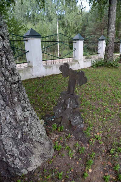 Vashka Yaroslavl Region Russia August 2021 Old Grave Church Nicholas — Stock Photo, Image