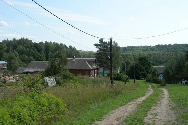 Vashka Yaroslavl Region Russia Ağustos 2021 Yaroslavl Bölgesinde Vyshka Köyü — Stok fotoğraf