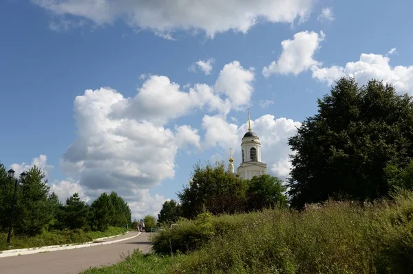 Radonezh Región Moscú Rusia Agosto 2021 Iglesia Transfiguración Del Señor — Foto de Stock