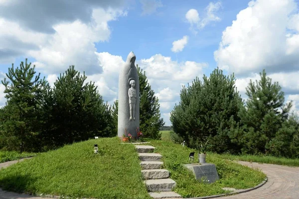 Radonezh モスクワ地方 ロシア 2021年8月14日 モスクワ地方Sergiev Posad地区Radonezh Sergievの村にあるRadonezhiの聖セルギウス記念碑 — ストック写真