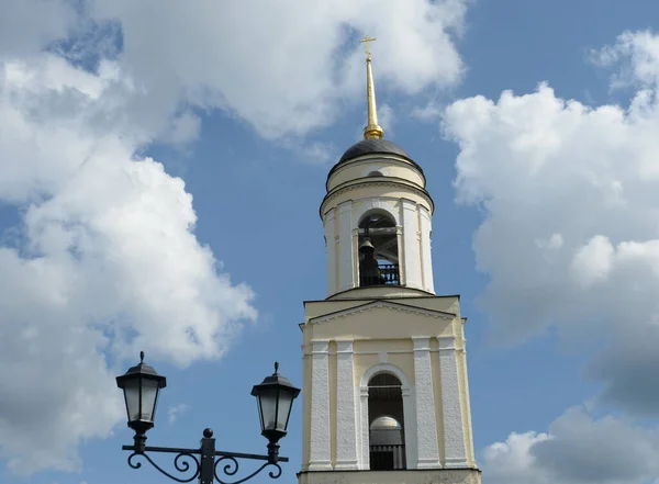 Radonezh Región Moscú Rusia Agosto 2021 Campanario Iglesia Transfiguración Del — Foto de Stock
