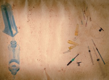 tıbbi eski doku kağıt