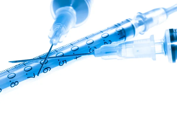 Medical tool syringe — Stock Photo, Image