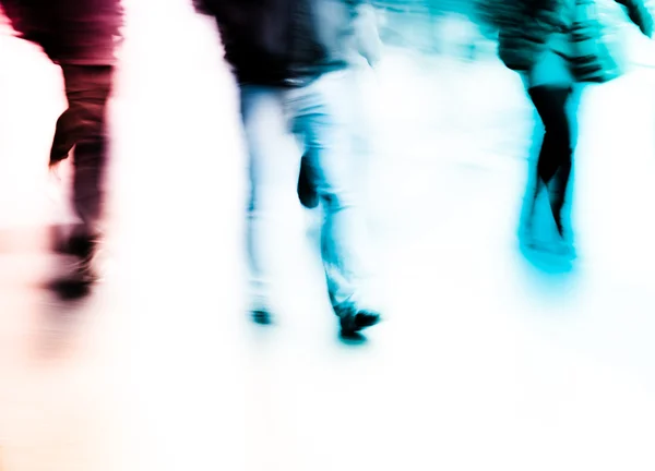 City pedestrian on road — Stock Photo, Image