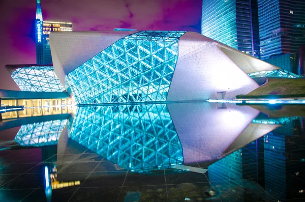 Guangzhou city night landscape — Stock Photo, Image
