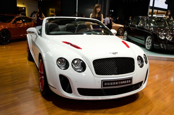 La voiture Bentley Continental Supersports ISR exposée — Photo