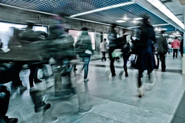 Passeggiata passeggeri business — Foto Stock