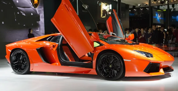 Lamborghini aventador lp700-4 spor araba — Stok fotoğraf