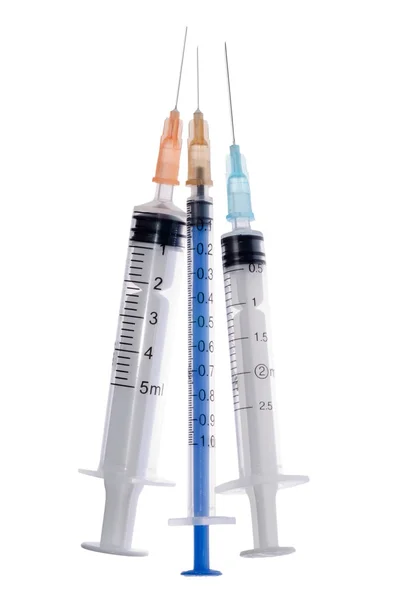 Medical syringe — Stock Photo, Image