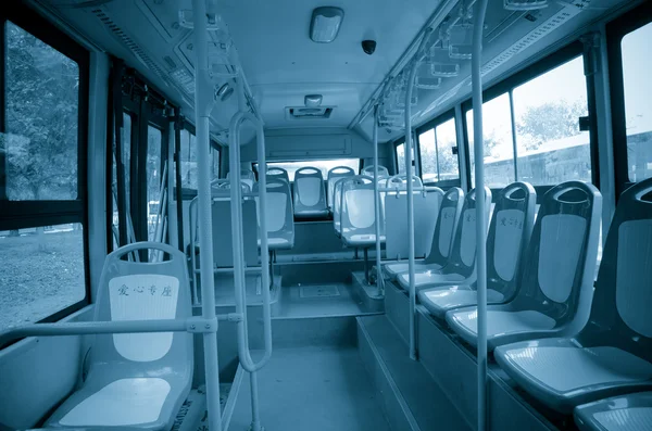 Asiento del autobús urbano — Foto de Stock