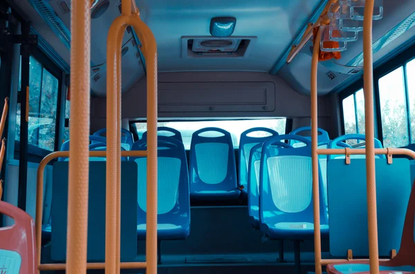 Asiento del autobús urbano — Foto de Stock