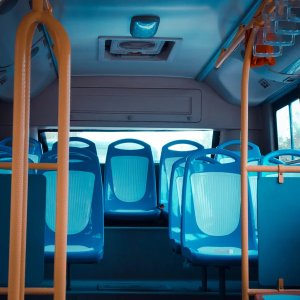 都市バスの座席 — ストック写真