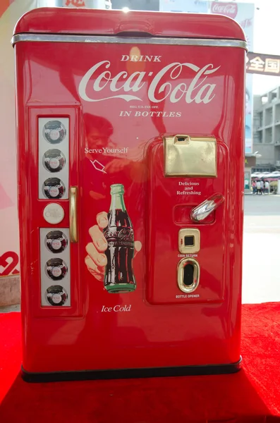 Design works on show at CocaCola Creative Design Exhibition — Stock Photo, Image