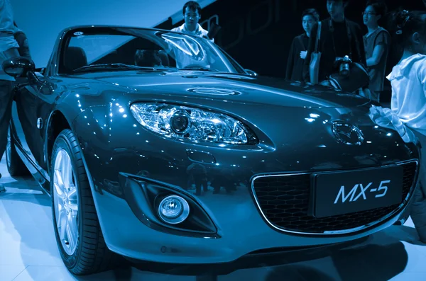 Mazda MX-5 car on display — Stock Photo, Image