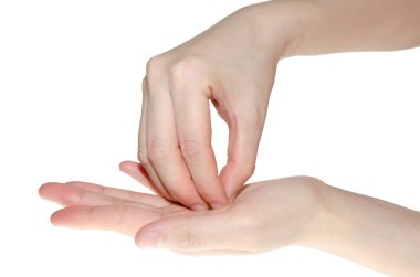 profesyonel tıbbi el yıkama hareketi