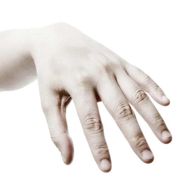 Рукою людини — стокове фото