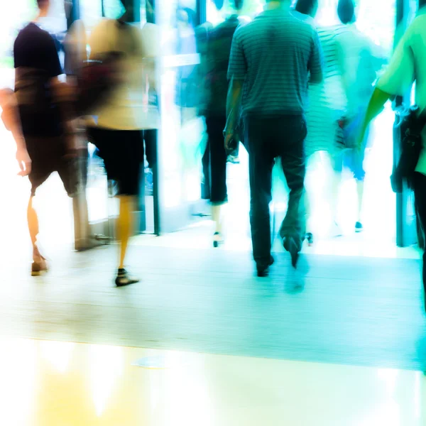 Business activity standing and walking — Stock Photo, Image