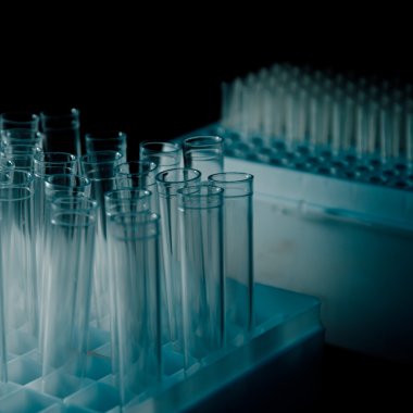 Bilim arka plan çözümleri tüpler yükleme