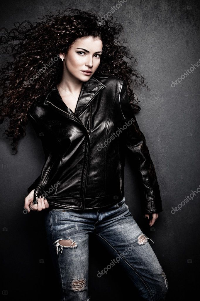 rexine leather jacket